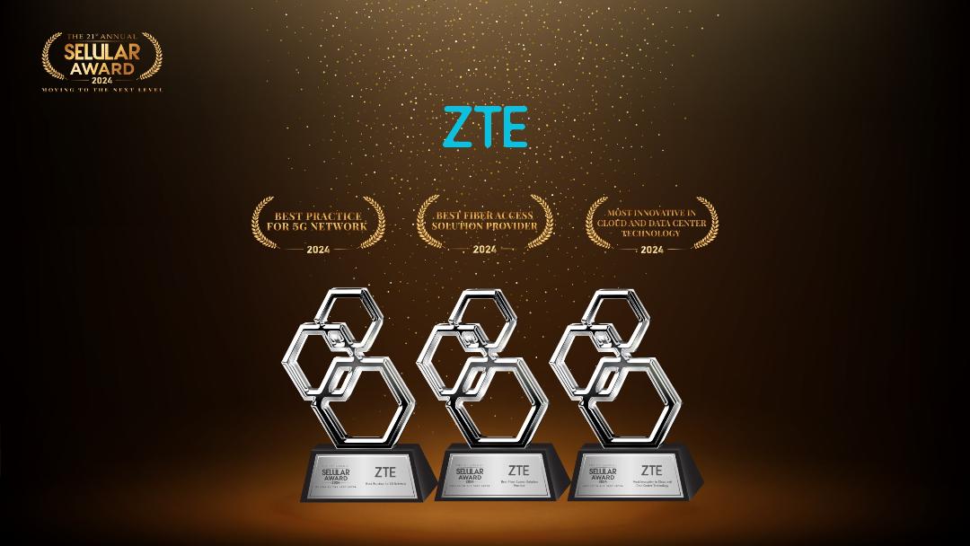 The 21st Annual Selular Award 2024 Anugerahi 3 Penghargaan Bagi ZTE