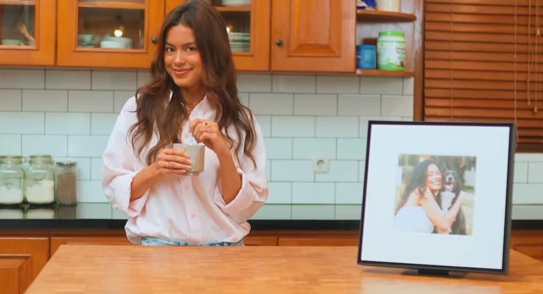 Eva Celia Bilang Samsung Music Frame Punya Desain Cantik